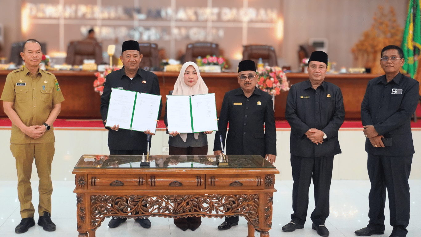 2,6 Triliun Perubahan APBD Langkat Disahkan